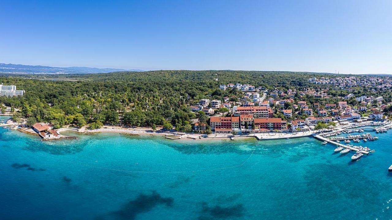 Njivice, Otok Krk, Apartman Dora Luaran gambar