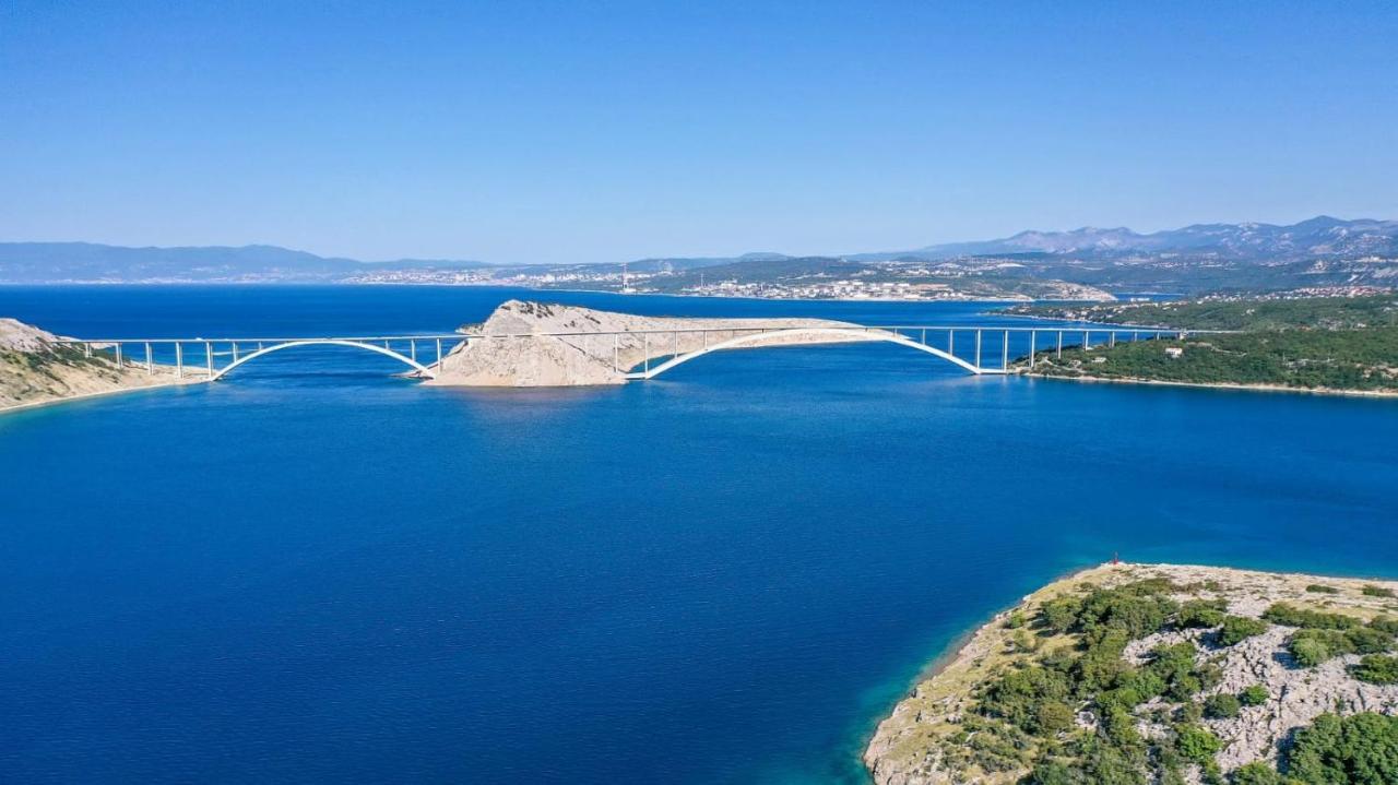 Njivice, Otok Krk, Apartman Dora Luaran gambar