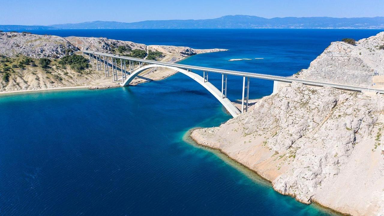 Njivice, Otok Krk, Apartman Dora Luaran gambar