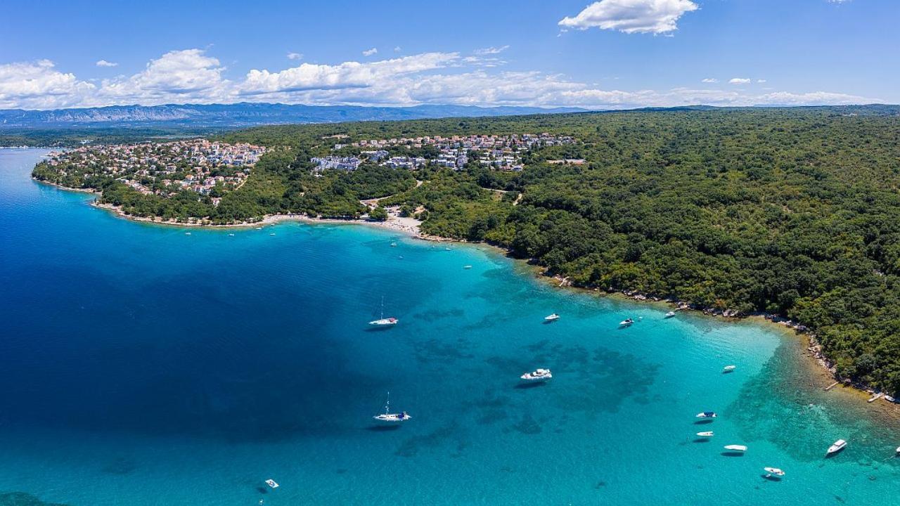 Njivice, Otok Krk, Apartman Dora Luaran gambar